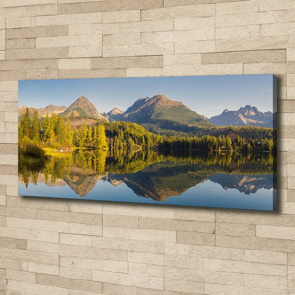 Canvas wall art Panorama of the Tatra Mountains