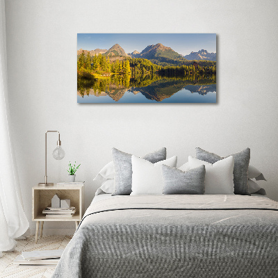 Canvas wall art Panorama of the Tatra Mountains