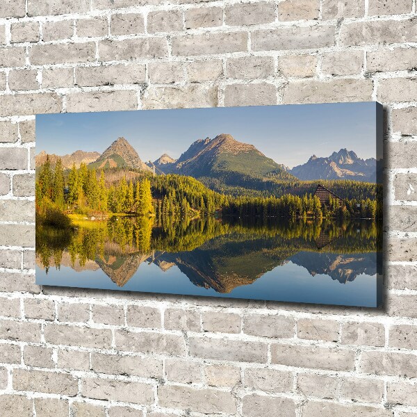 Canvas wall art Panorama of the Tatra Mountains