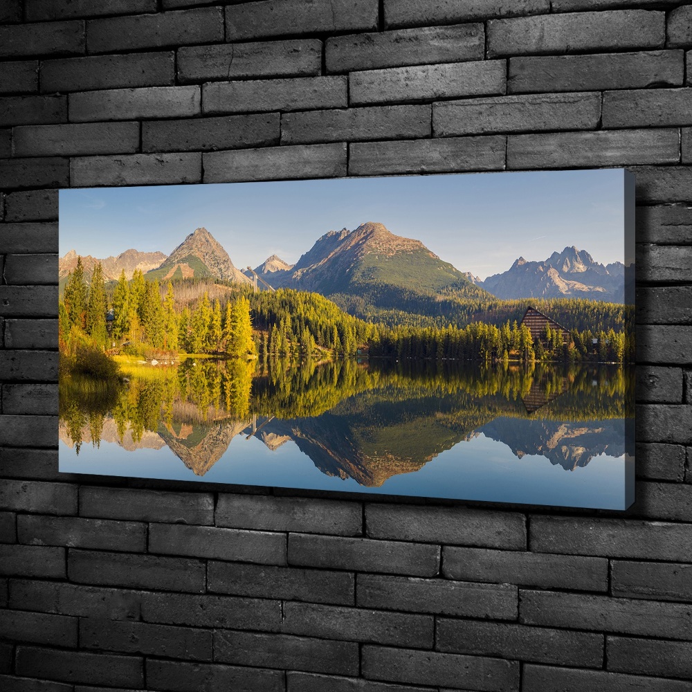 Canvas wall art Panorama of the Tatra Mountains