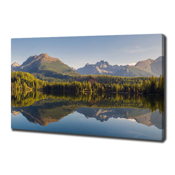 Canvas wall art Panorama of the Tatra Mountains