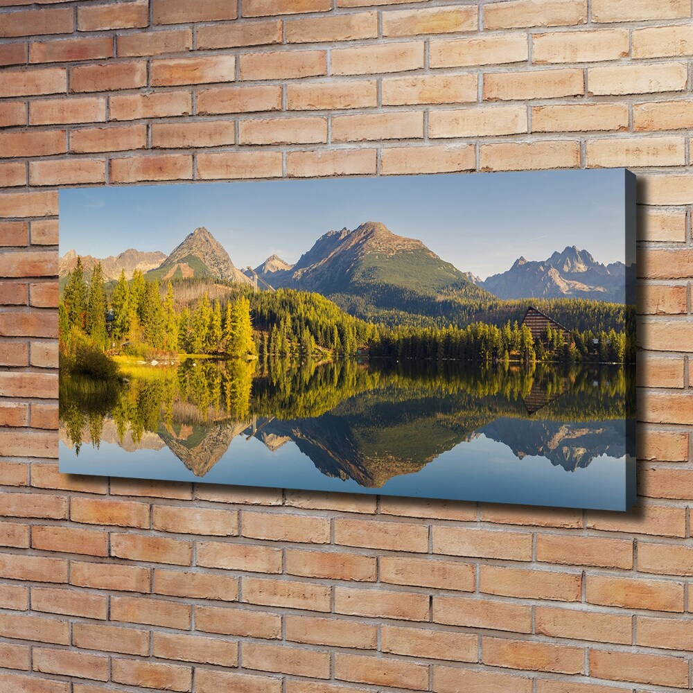 Canvas wall art Panorama of the Tatra Mountains