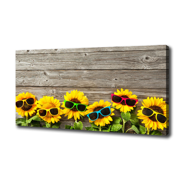 Canvas wall art Sunflowers