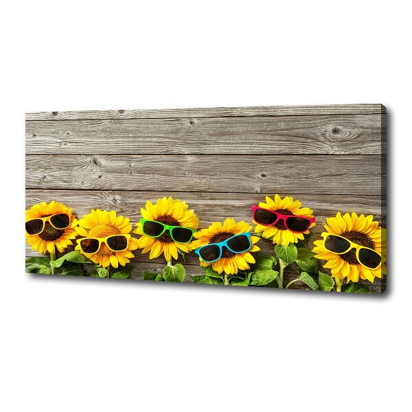 Canvas wall art Sunflowers