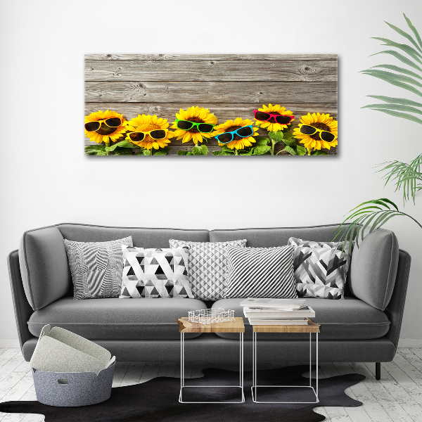 Canvas wall art Sunflowers