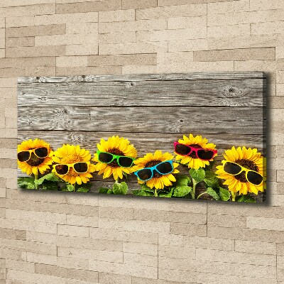 Canvas wall art Sunflowers