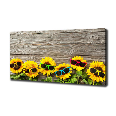 Canvas wall art Sunflowers