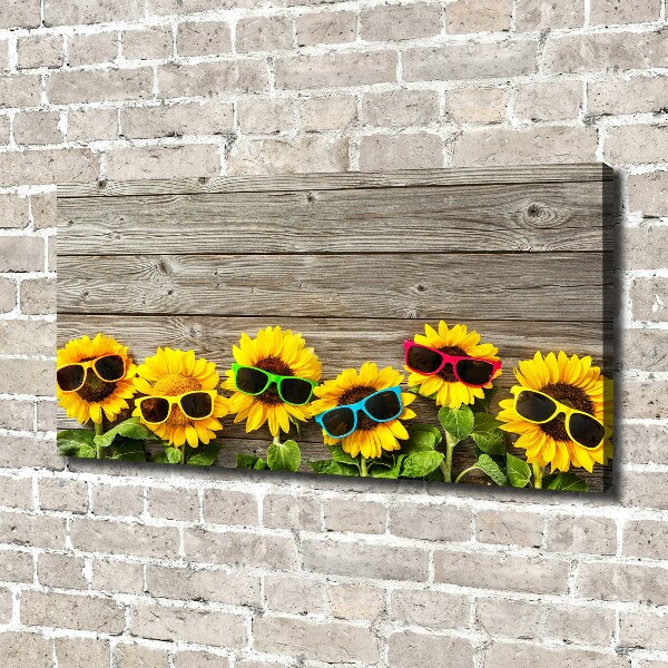 Canvas wall art Sunflowers