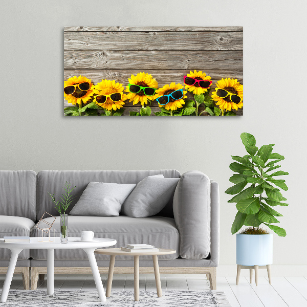 Canvas wall art Sunflowers