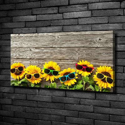 Canvas wall art Sunflowers