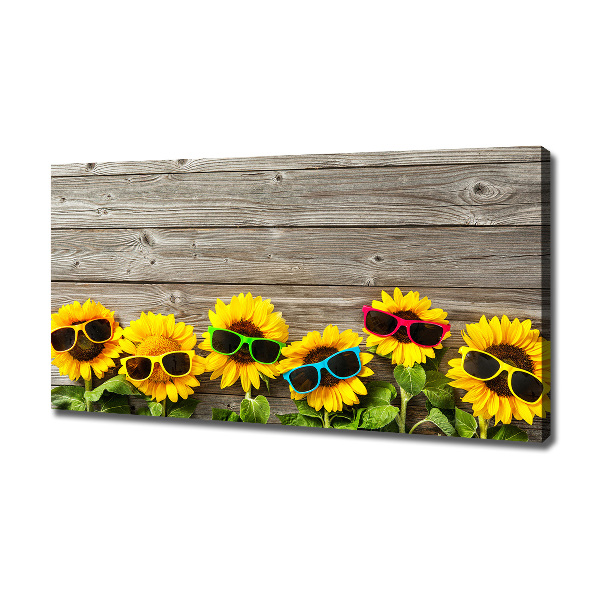 Canvas wall art Sunflowers