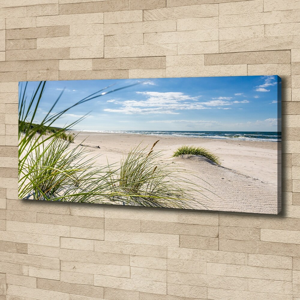 Canvas wall art Mrzeżyno beach