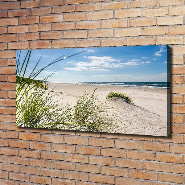 Canvas wall art Mrzeżyno beach