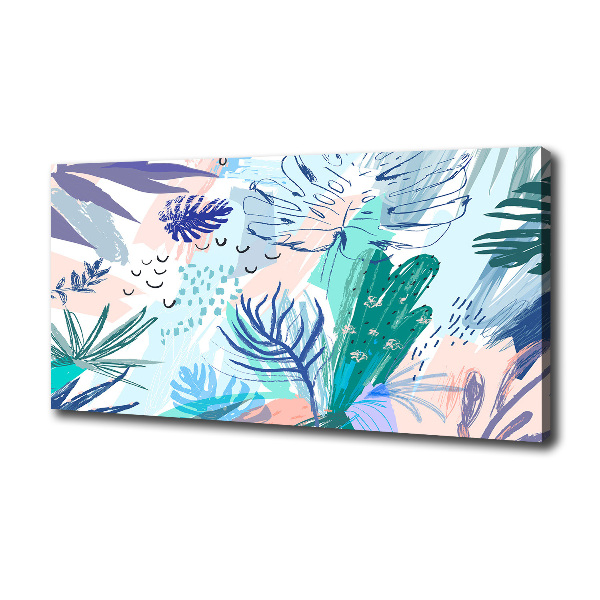 Tropical leaves