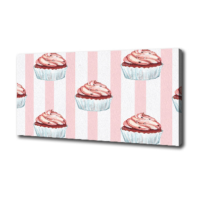 Canvas wall art Cupcakes