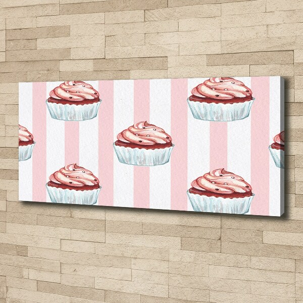 Canvas wall art Cupcakes