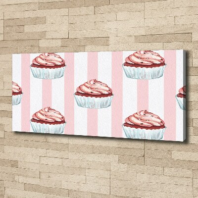 Canvas wall art Cupcakes