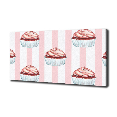 Canvas wall art Cupcakes