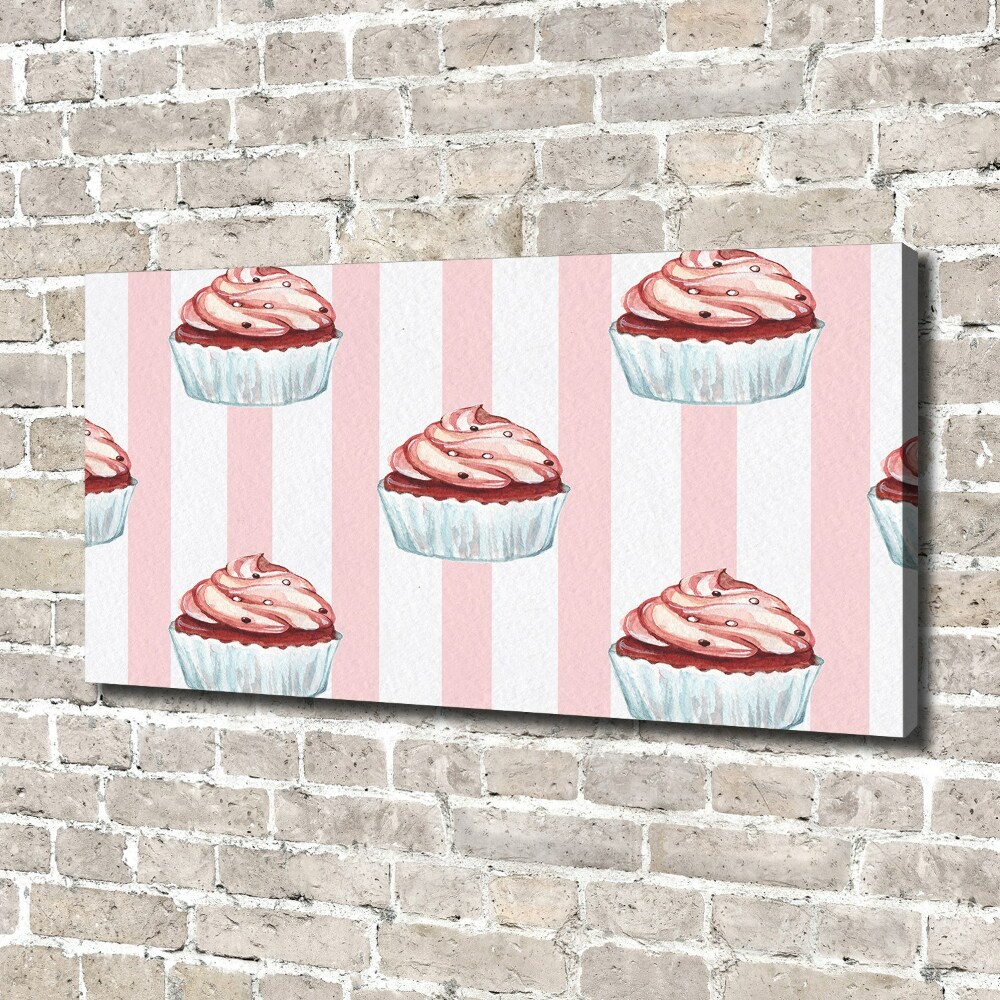 Canvas wall art Cupcakes