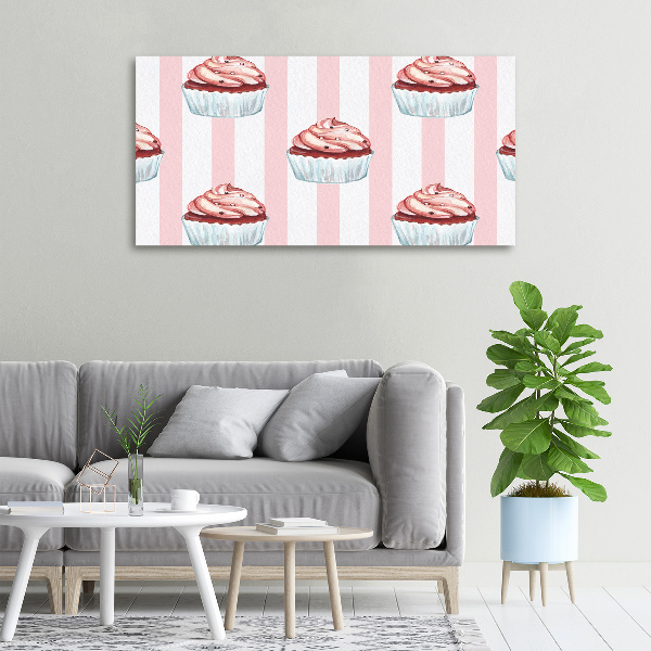 Canvas wall art Cupcakes