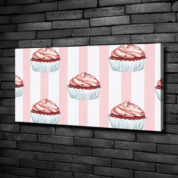 Canvas wall art Cupcakes