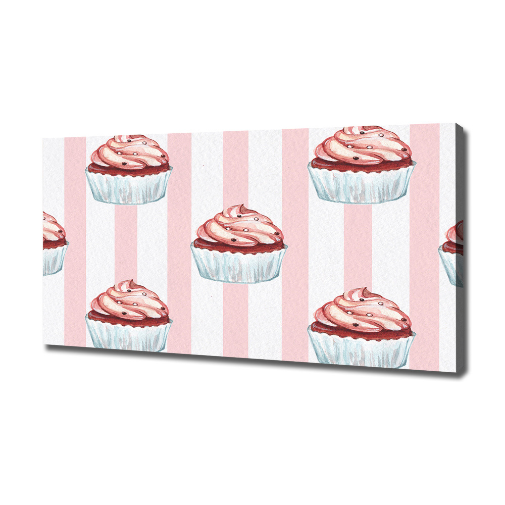 Canvas wall art Cupcakes