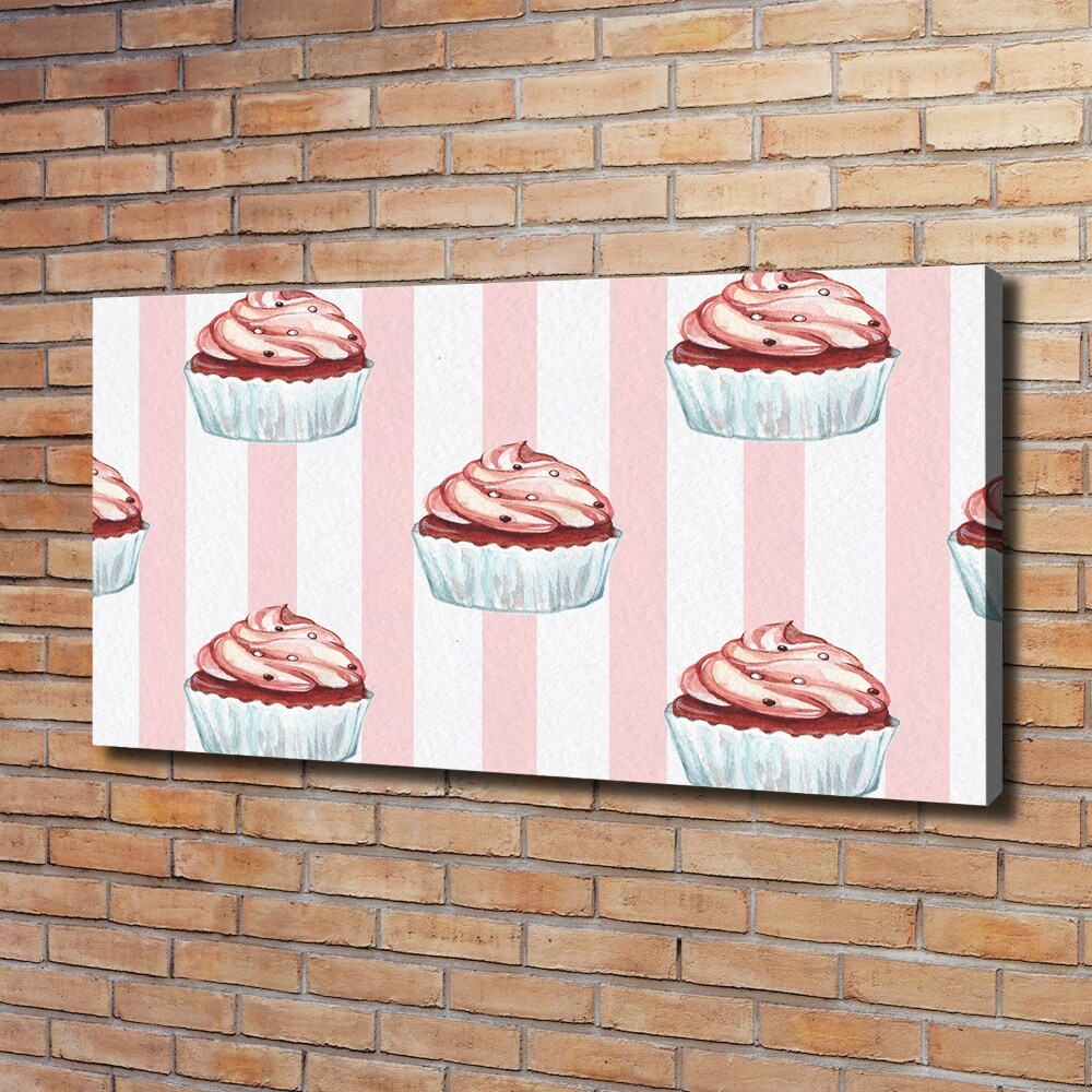 Canvas wall art Cupcakes