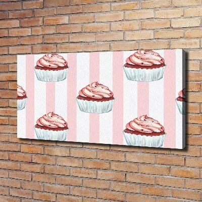 Canvas wall art Cupcakes