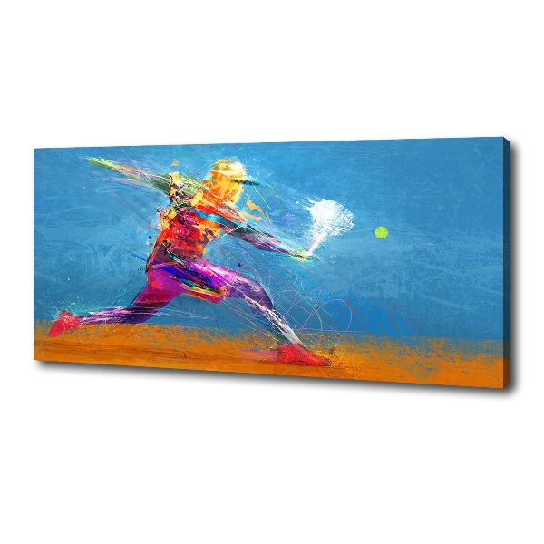 Canvas wall art Tennis player