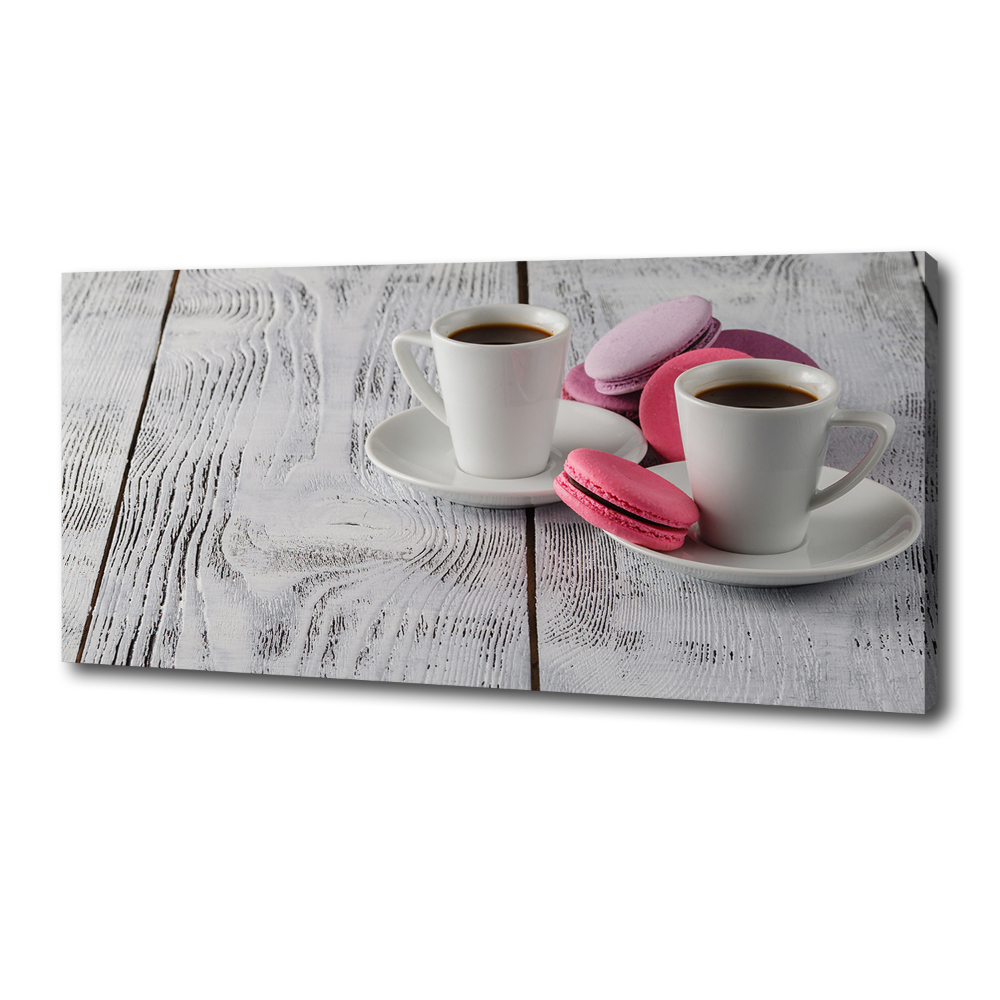 Canvas wall art Coffee and cakes