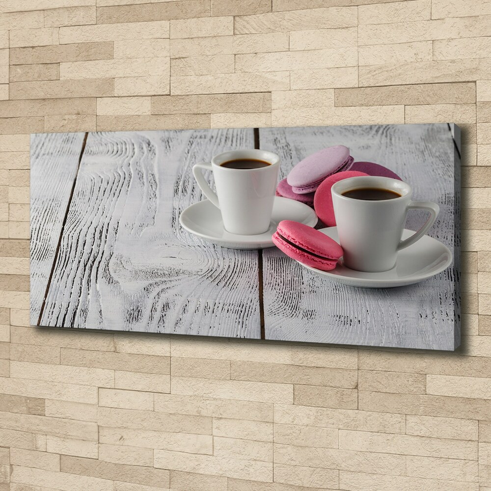 Canvas wall art Coffee and cakes