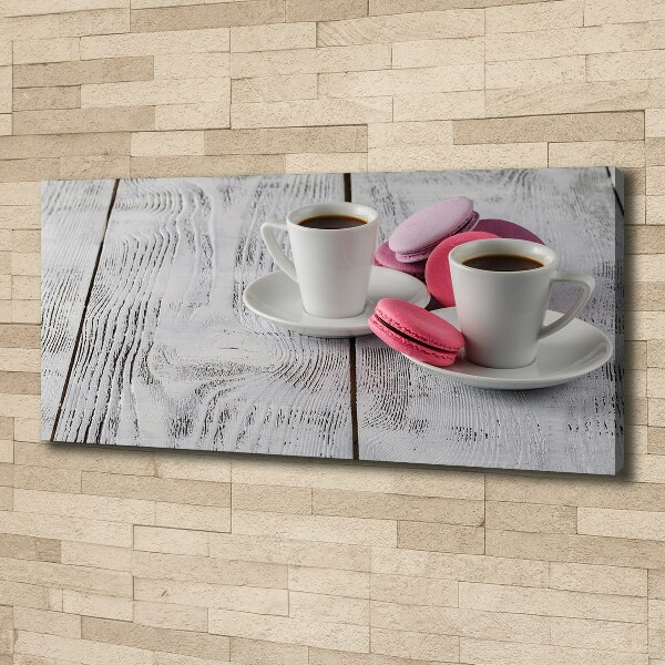 Canvas wall art Coffee and cakes