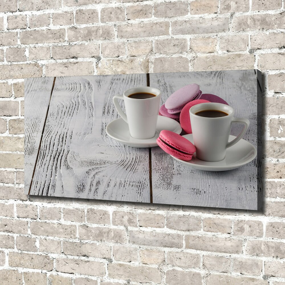 Canvas wall art Coffee and cakes