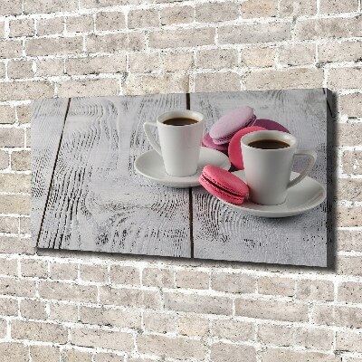 Canvas wall art Coffee and cakes