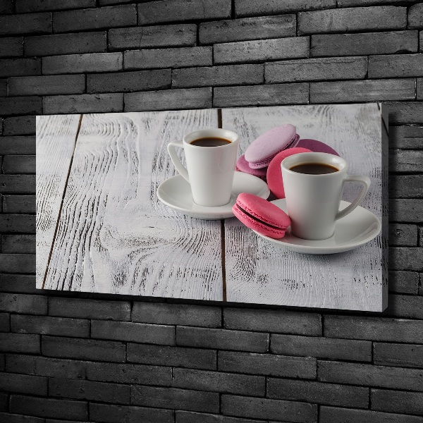 Canvas wall art Coffee and cakes