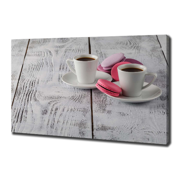 Canvas wall art Coffee and cakes