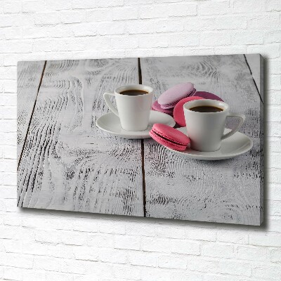 Canvas wall art Coffee and cakes