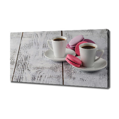 Canvas wall art Coffee and cakes