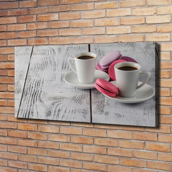 Canvas wall art Coffee and cakes