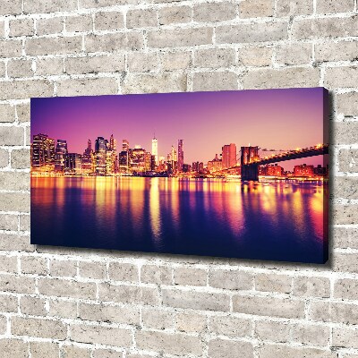 Canvas wall art Manhattan New York