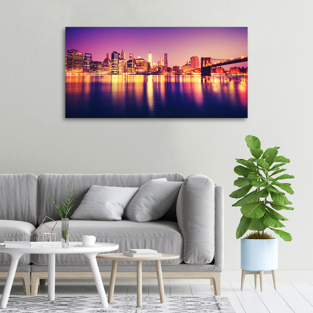 Canvas wall art Manhattan New York