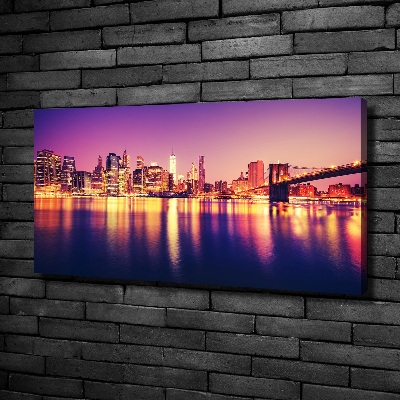 Canvas wall art Manhattan New York