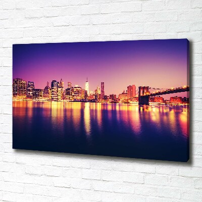 Canvas wall art Manhattan New York