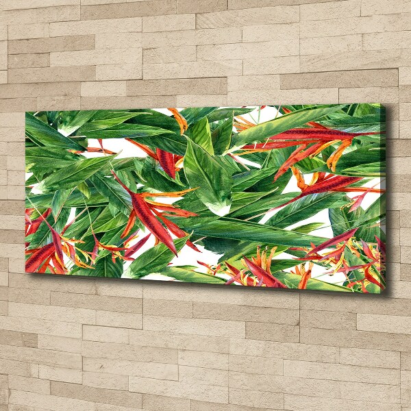 Canvas wall art Floral pattern