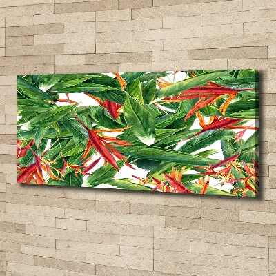 Canvas wall art Floral pattern