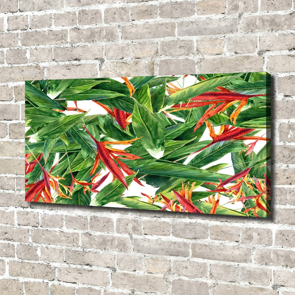 Canvas wall art Floral pattern