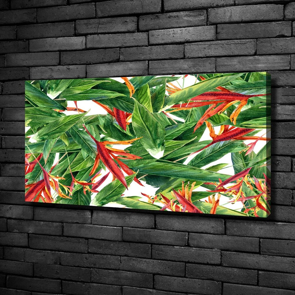 Canvas wall art Floral pattern