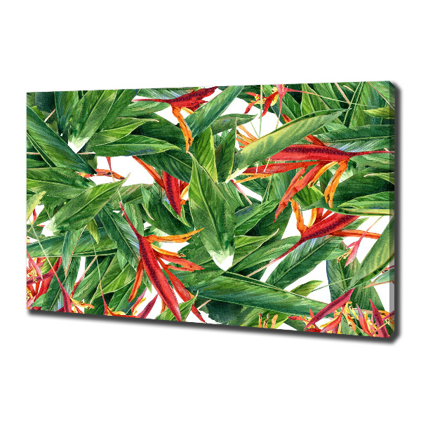 Canvas wall art Floral pattern