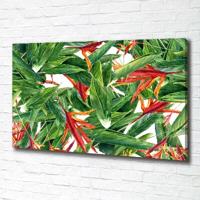 Canvas wall art Floral pattern