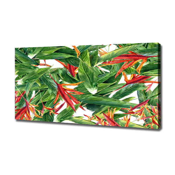 Canvas wall art Floral pattern